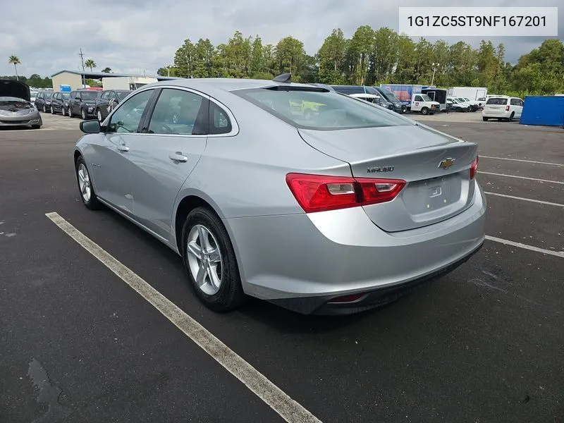 2022 Chevrolet Malibu Ls VIN: 1G1ZC5ST9NF167201 Lot: 40363469