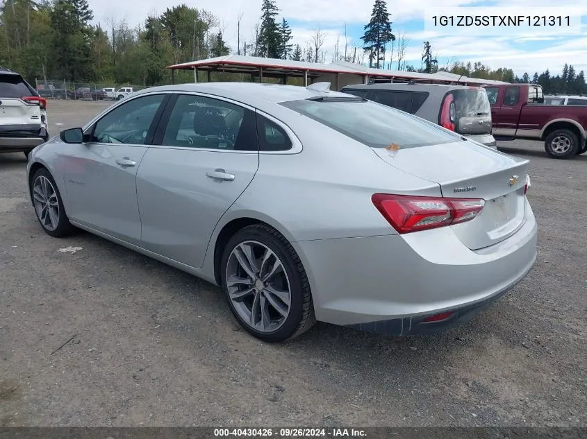 1G1ZD5STXNF121311 2022 Chevrolet Malibu Fwd Lt