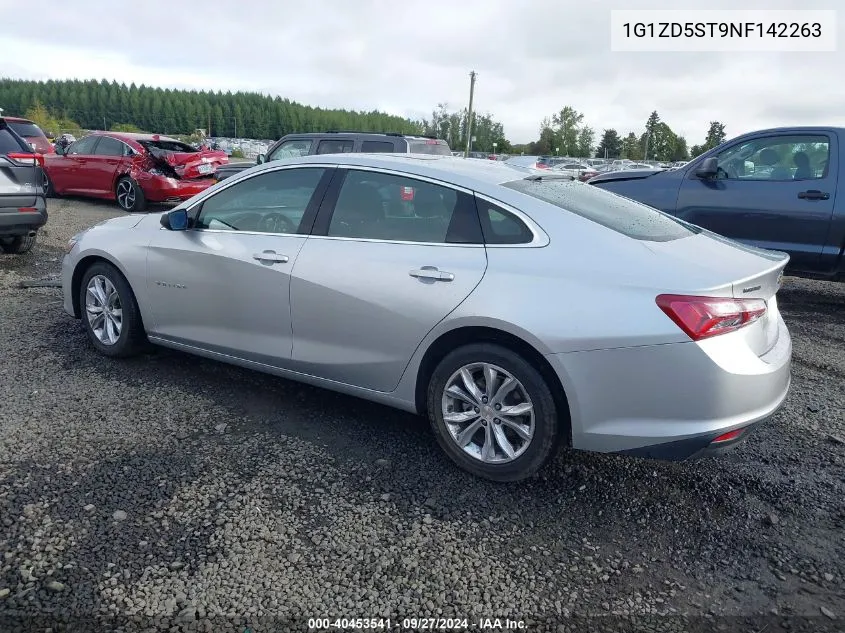 1G1ZD5ST9NF142263 2022 Chevrolet Malibu Fwd Lt