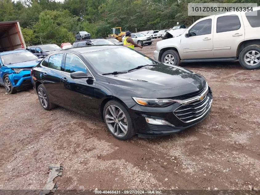 2022 Chevrolet Malibu Fwd Lt VIN: 1G1ZD5ST7NF163354 Lot: 40468431