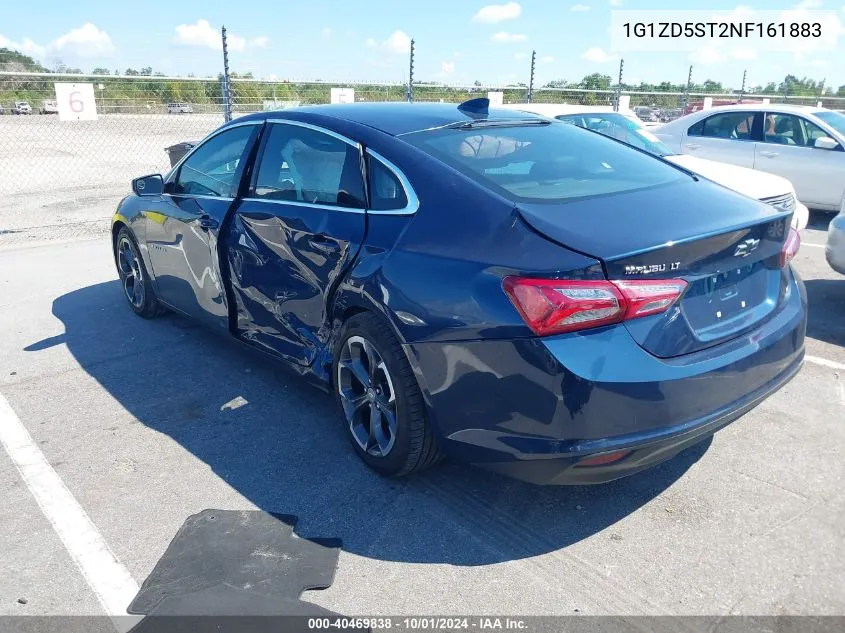 2022 Chevrolet Malibu Fwd Lt VIN: 1G1ZD5ST2NF161883 Lot: 40469838