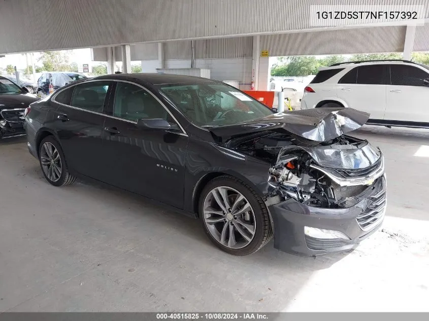 1G1ZD5ST7NF157392 2022 Chevrolet Malibu Lt