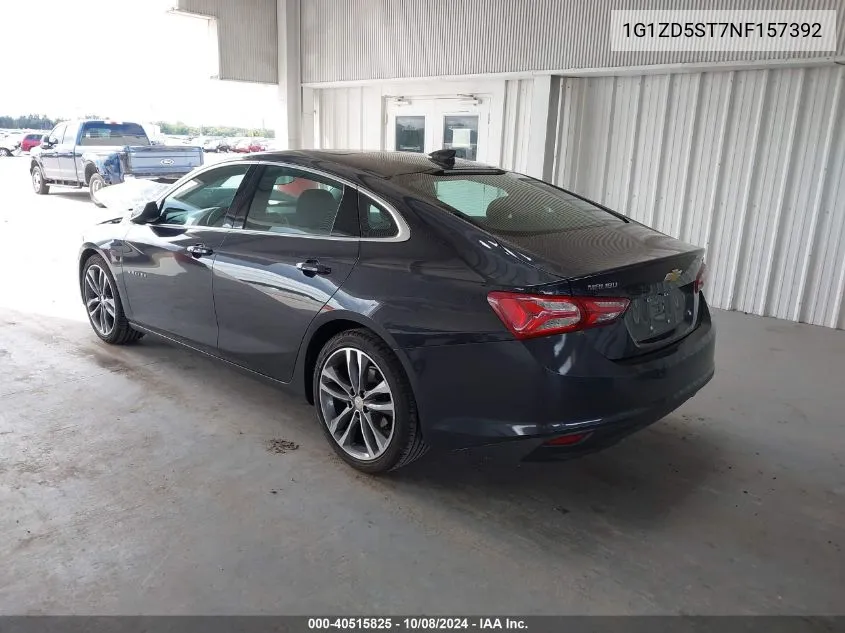 1G1ZD5ST7NF157392 2022 Chevrolet Malibu Lt