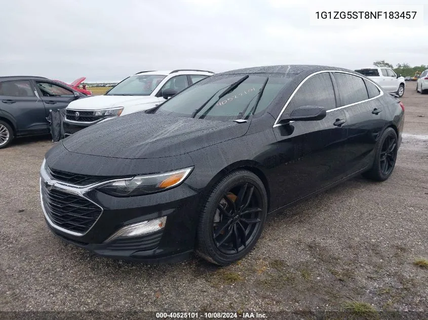 1G1ZG5ST8NF183457 2022 Chevrolet Malibu Rs