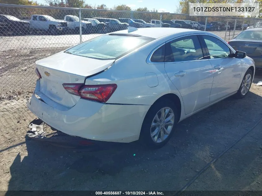 2022 Chevrolet Malibu Fwd Lt VIN: 1G1ZD5ST0NF133127 Lot: 40556687