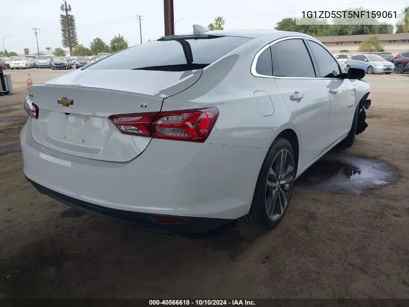 2022 Chevrolet Malibu Fwd Lt VIN: 1G1ZD5ST5NF159061 Lot: 40566618