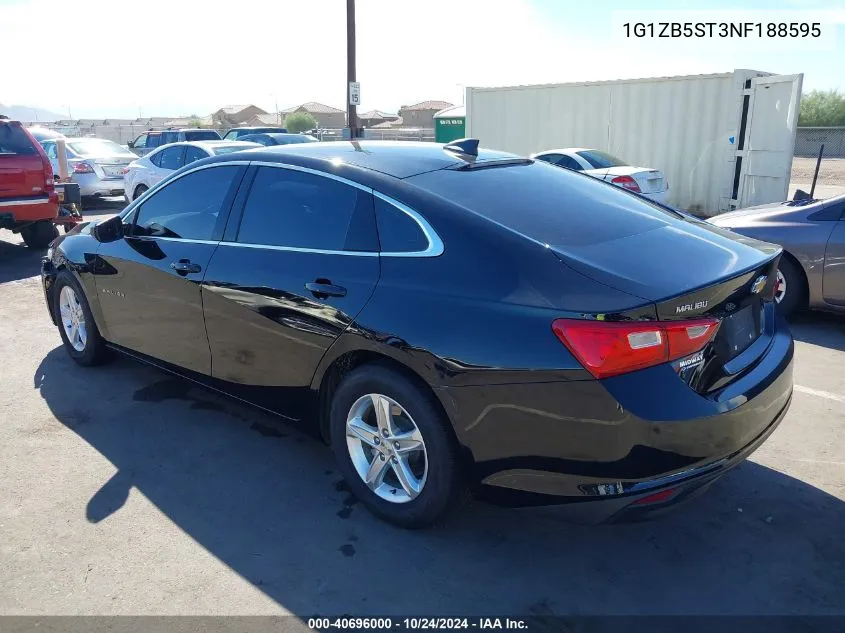 1G1ZB5ST3NF188595 2022 Chevrolet Malibu Fwd Ls