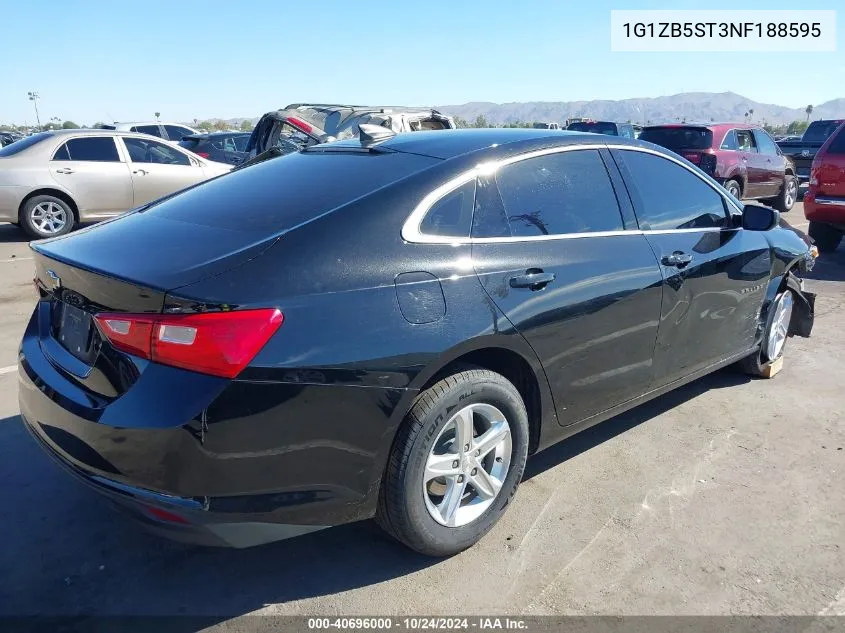 1G1ZB5ST3NF188595 2022 Chevrolet Malibu Fwd Ls