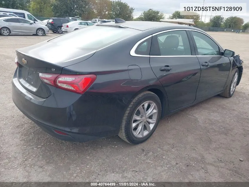 1G1ZD5ST5NF128909 2022 Chevrolet Malibu Fwd Lt