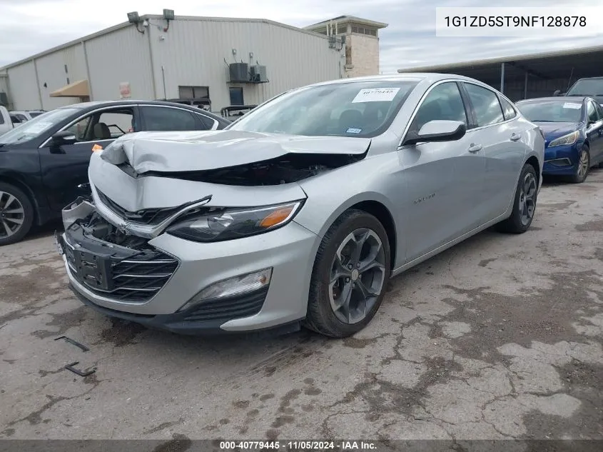 2022 Chevrolet Malibu Fwd Lt VIN: 1G1ZD5ST9NF128878 Lot: 40779445