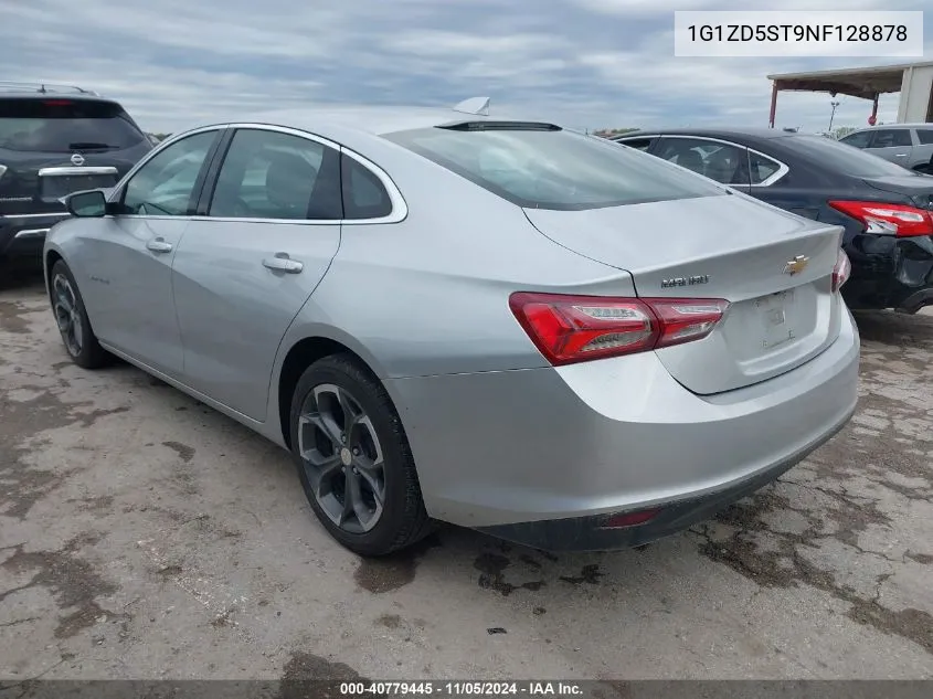 2022 Chevrolet Malibu Fwd Lt VIN: 1G1ZD5ST9NF128878 Lot: 40779445