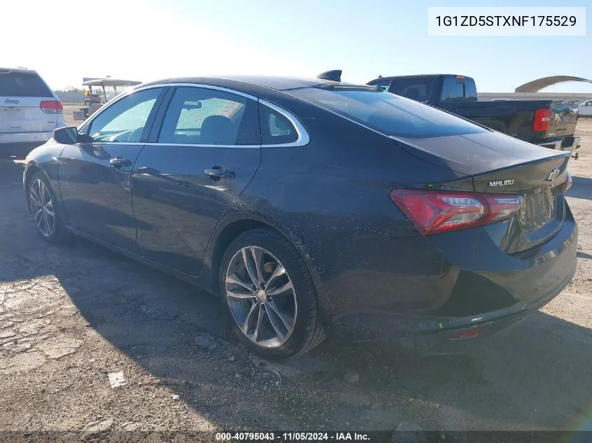 2022 Chevrolet Malibu Fwd Lt VIN: 1G1ZD5STXNF175529 Lot: 40795043