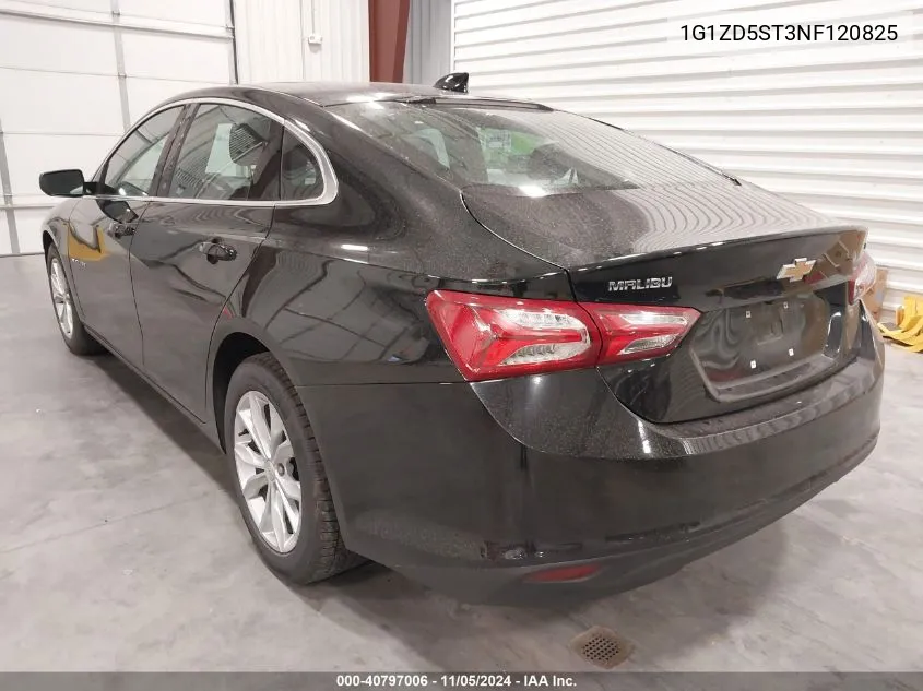 2022 Chevrolet Malibu Fwd Lt VIN: 1G1ZD5ST3NF120825 Lot: 40797006