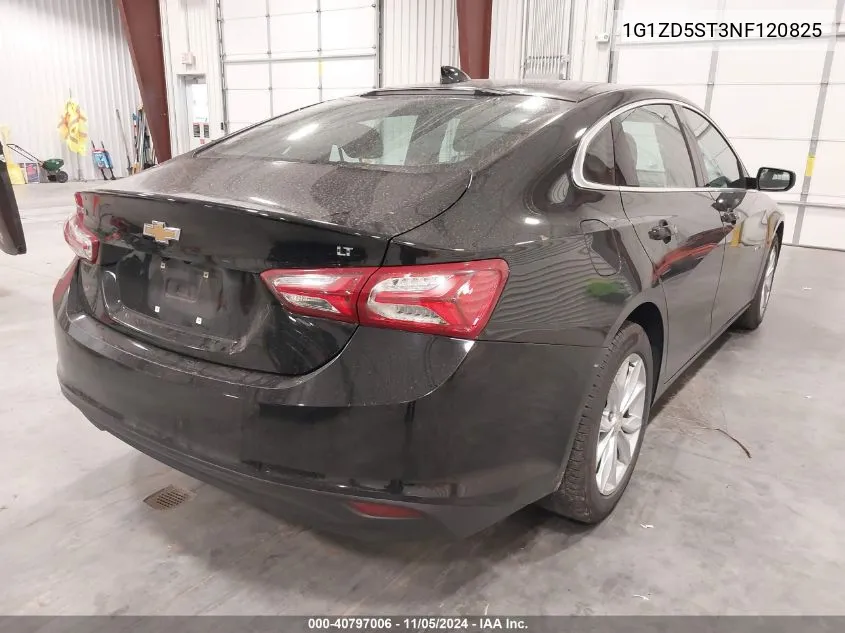 2022 Chevrolet Malibu Fwd Lt VIN: 1G1ZD5ST3NF120825 Lot: 40797006