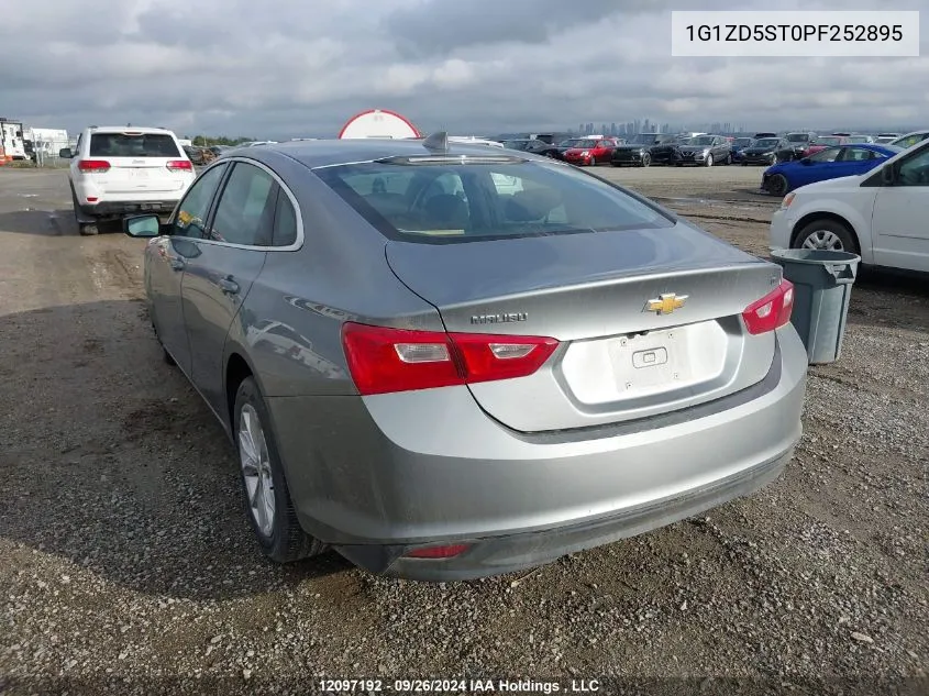 2023 Chevrolet Malibu VIN: 1G1ZD5ST0PF252895 Lot: 12097192