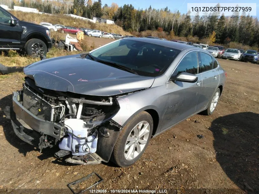 2023 Chevrolet Malibu VIN: 1G1ZD5ST7PF227959 Lot: 12129055