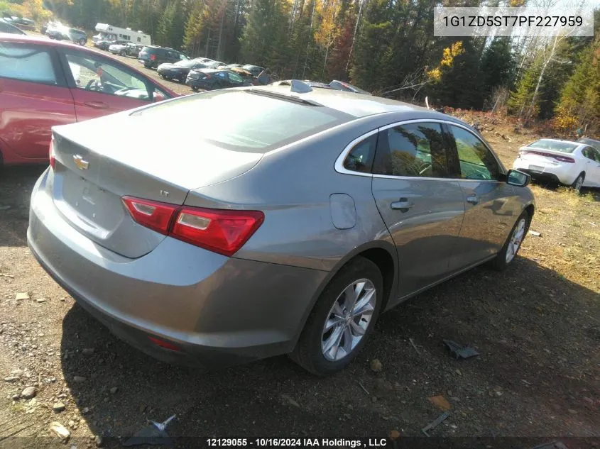 2023 Chevrolet Malibu VIN: 1G1ZD5ST7PF227959 Lot: 12129055