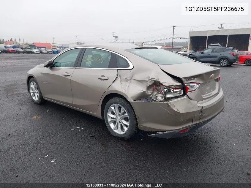 2023 Chevrolet Malibu VIN: 1G1ZD5ST5PF236675 Lot: 12150033