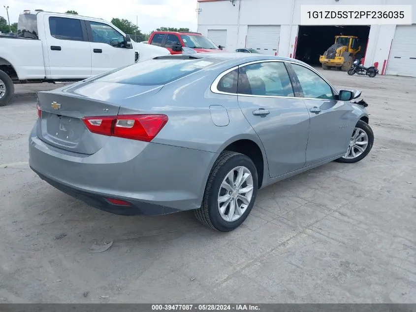 1G1ZD5ST2PF236035 2023 Chevrolet Malibu Fwd 1Lt