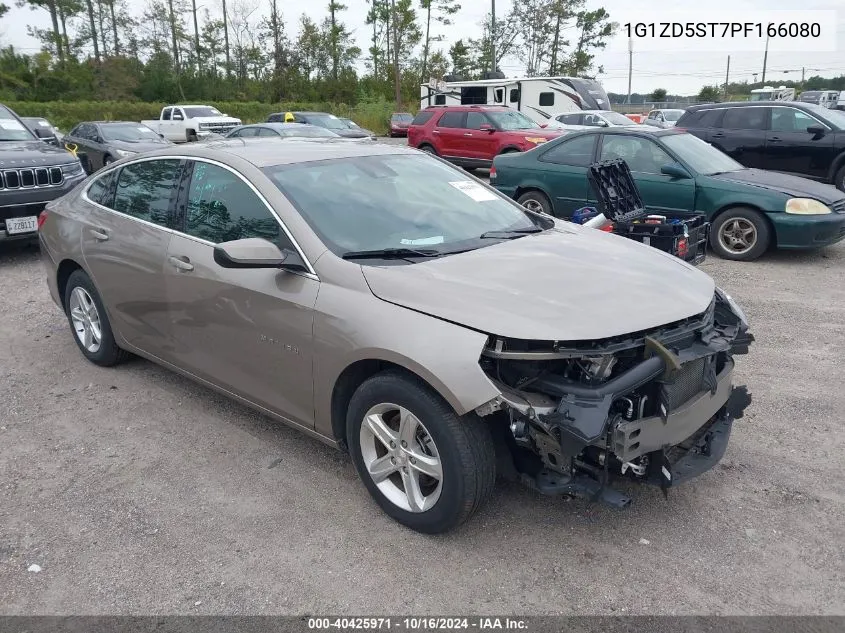 1G1ZD5ST7PF166080 2023 Chevrolet Malibu Lt