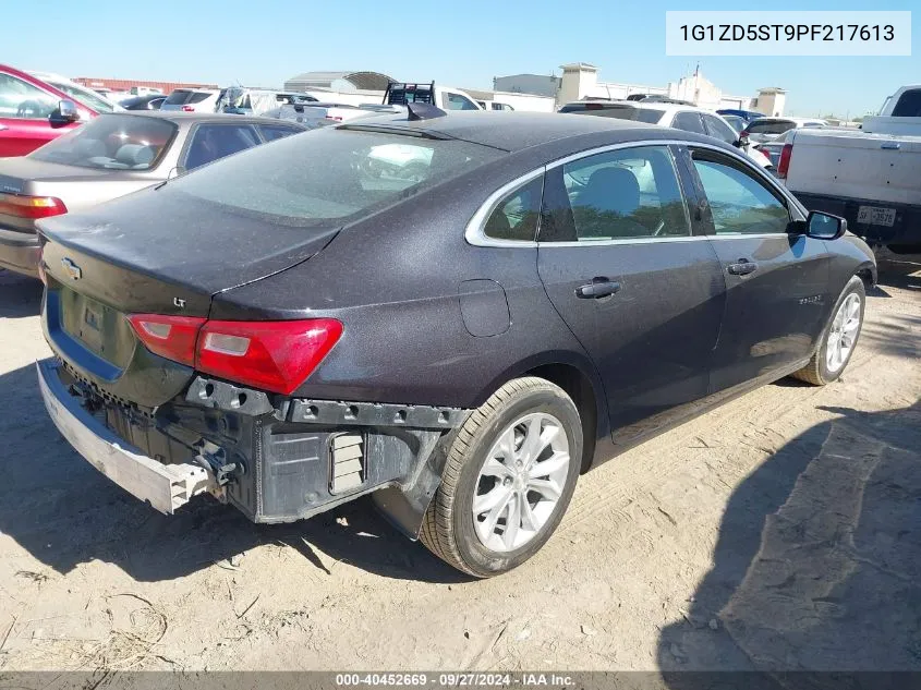 2023 Chevrolet Malibu Fwd 1Lt VIN: 1G1ZD5ST9PF217613 Lot: 40452669