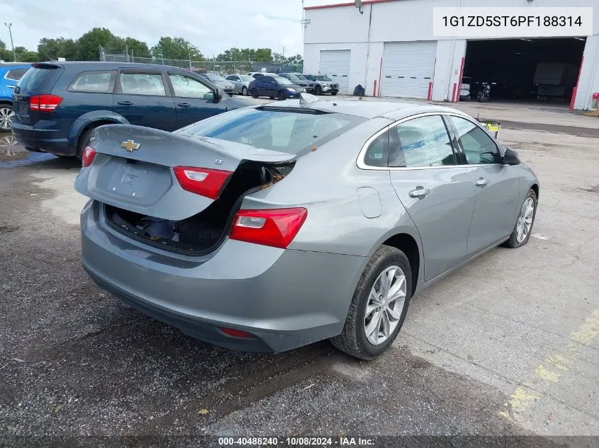 2023 Chevrolet Malibu Fwd 1Lt VIN: 1G1ZD5ST6PF188314 Lot: 40488240