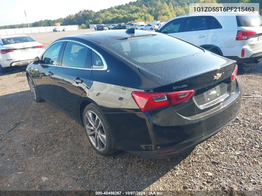 2023 Chevrolet Malibu Fwd 1Lt VIN: 1G1ZD5ST6PF215463 Lot: 40498267