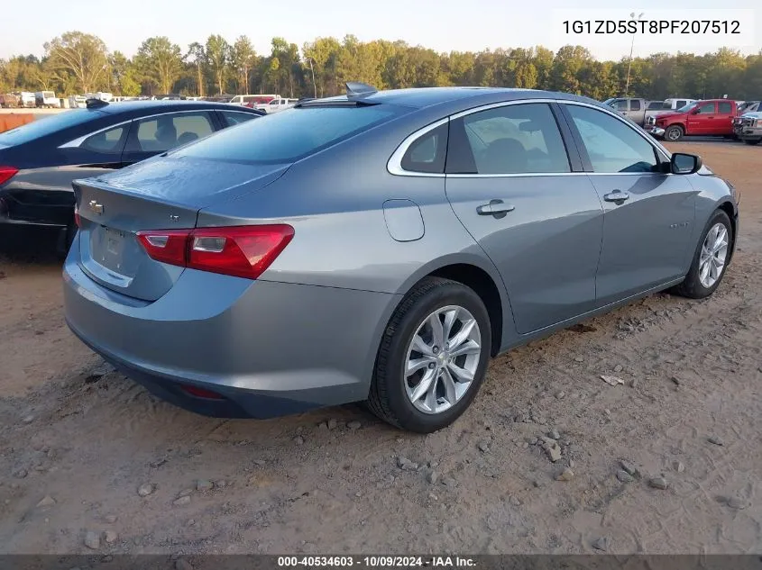 1G1ZD5ST8PF207512 2023 Chevrolet Malibu Fwd 1Lt