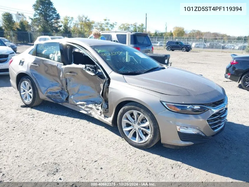 2023 Chevrolet Malibu Fwd 1Lt VIN: 1G1ZD5ST4PF119394 Lot: 40662375