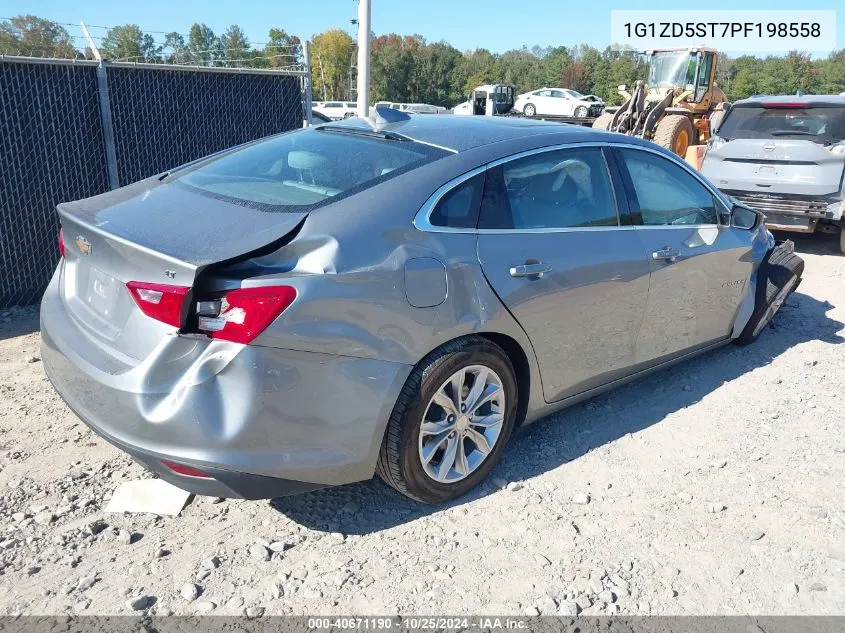 2023 Chevrolet Malibu Fwd 1Lt VIN: 1G1ZD5ST7PF198558 Lot: 40671190