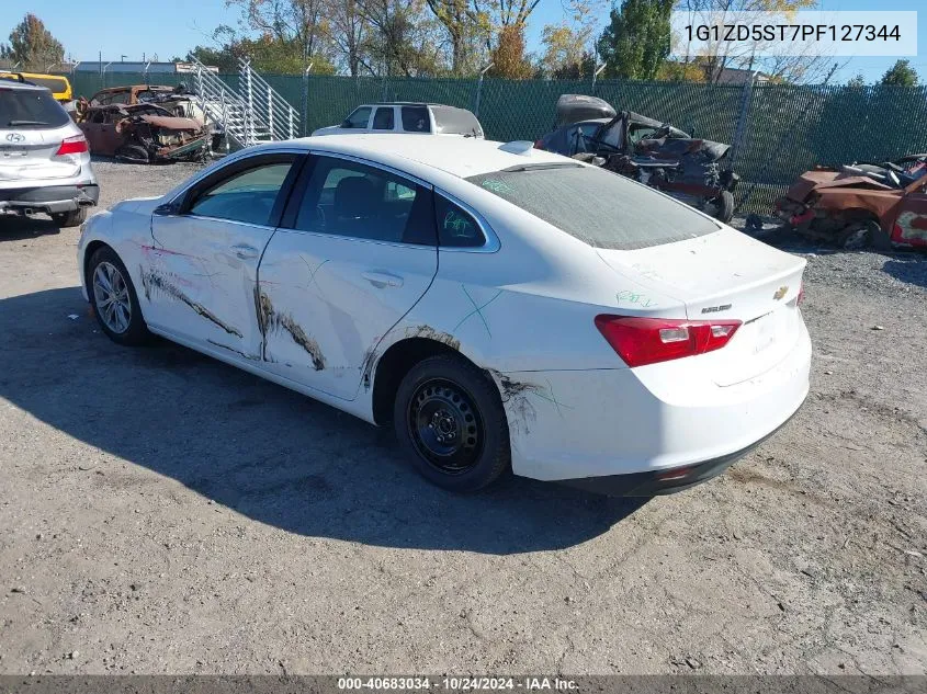 2023 Chevrolet Malibu Fwd 1Lt VIN: 1G1ZD5ST7PF127344 Lot: 40683034