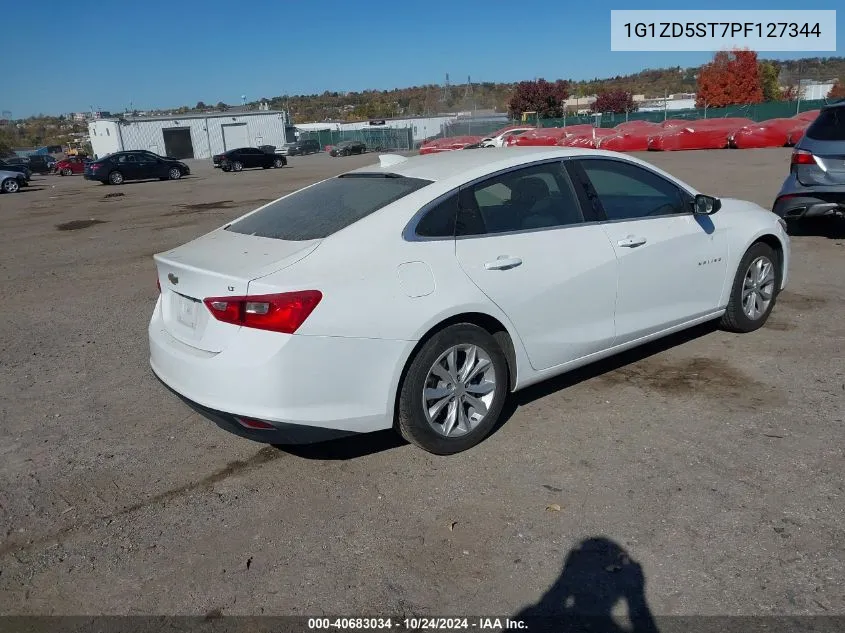 2023 Chevrolet Malibu Fwd 1Lt VIN: 1G1ZD5ST7PF127344 Lot: 40683034