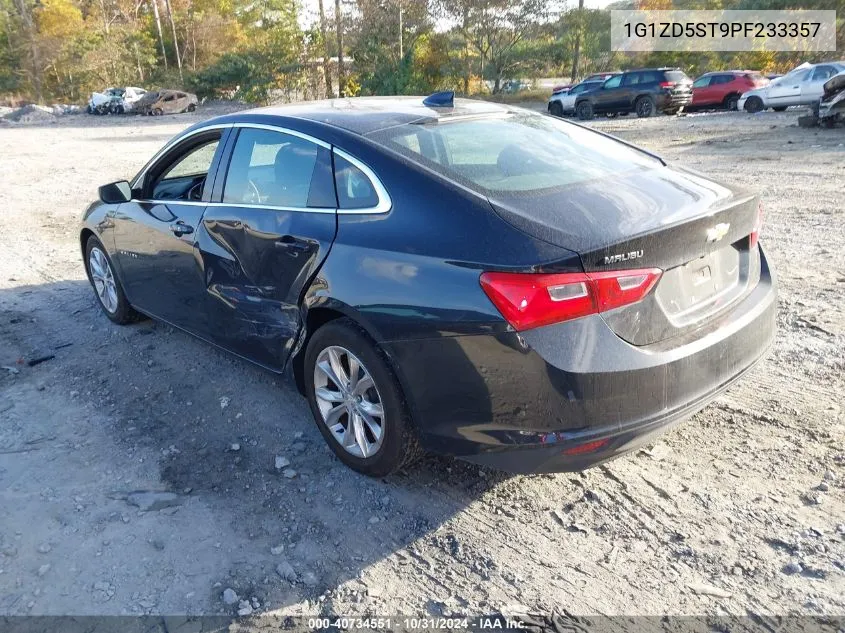 2023 Chevrolet Malibu Fwd 1Lt VIN: 1G1ZD5ST9PF233357 Lot: 40734551