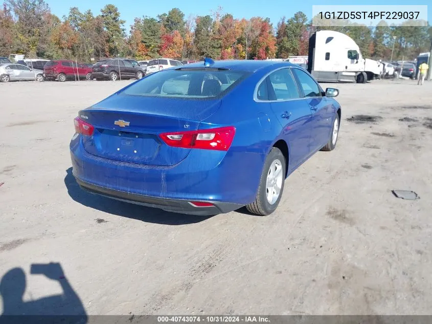 1G1ZD5ST4PF229037 2023 Chevrolet Malibu Fwd 1Lt