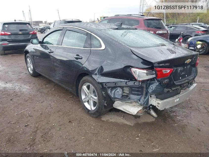 1G1ZB5ST5PF117918 2023 Chevrolet Malibu Fwd Ls