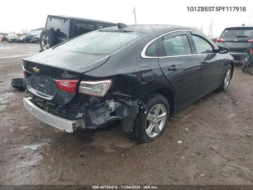 1G1ZB5ST5PF117918 2023 Chevrolet Malibu Fwd Ls