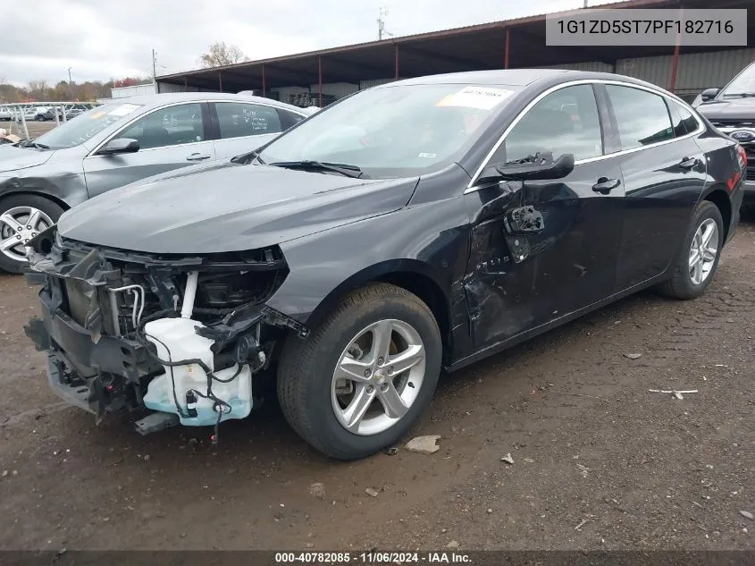 2023 Chevrolet Malibu Fwd 1Lt VIN: 1G1ZD5ST7PF182716 Lot: 40782085