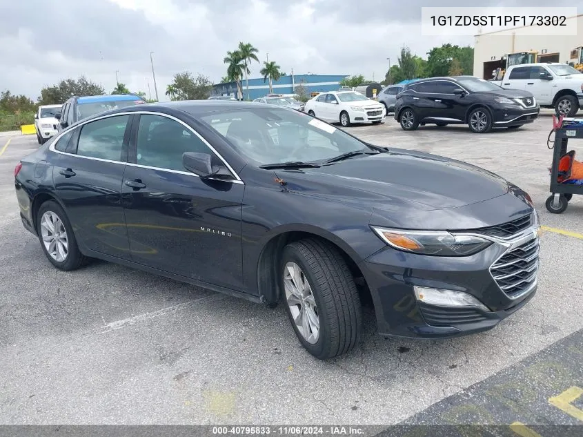 2023 Chevrolet Malibu Fwd 1Lt VIN: 1G1ZD5ST1PF173302 Lot: 40795833