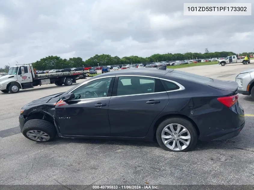 2023 Chevrolet Malibu Fwd 1Lt VIN: 1G1ZD5ST1PF173302 Lot: 40795833