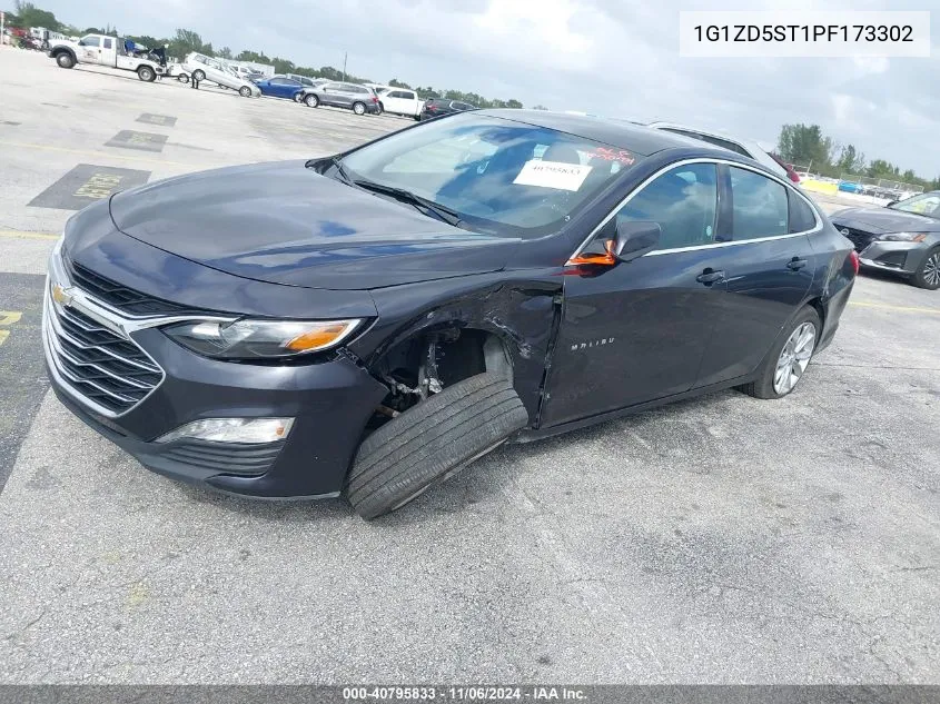 2023 Chevrolet Malibu Fwd 1Lt VIN: 1G1ZD5ST1PF173302 Lot: 40795833