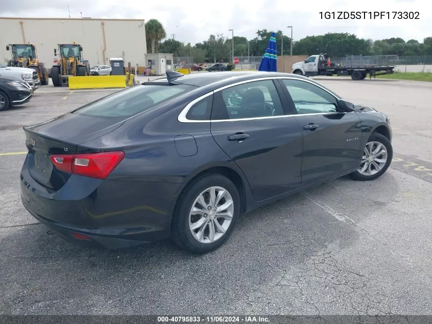 2023 Chevrolet Malibu Fwd 1Lt VIN: 1G1ZD5ST1PF173302 Lot: 40795833