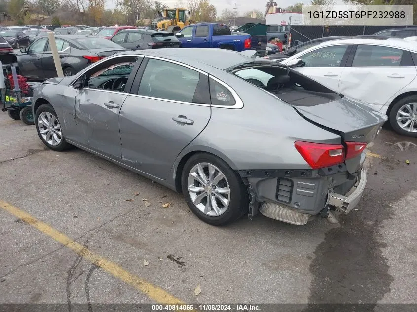 2023 Chevrolet Malibu Fwd 1Lt VIN: 1G1ZD5ST6PF232988 Lot: 40814065