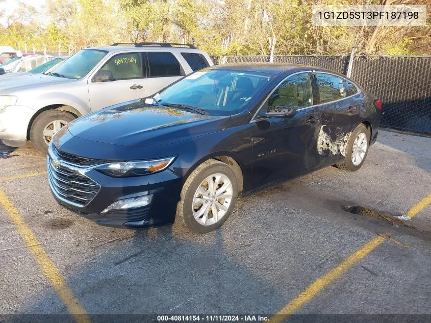 2023 Chevrolet Malibu Fwd 1Lt VIN: 1G1ZD5ST3PF187198 Lot: 40814154