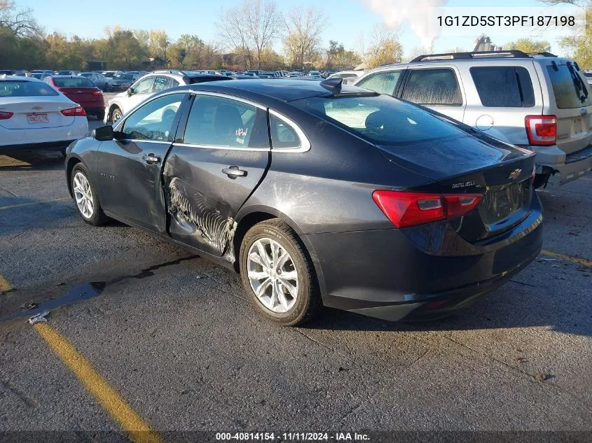 2023 Chevrolet Malibu Fwd 1Lt VIN: 1G1ZD5ST3PF187198 Lot: 40814154