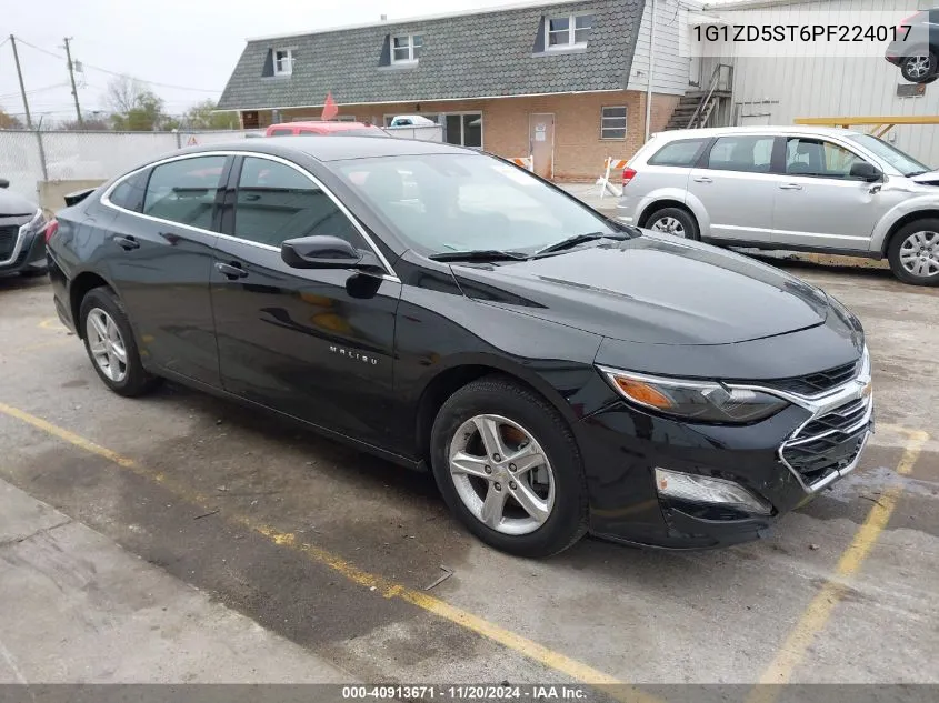 2023 Chevrolet Malibu Lt VIN: 1G1ZD5ST6PF224017 Lot: 40913671