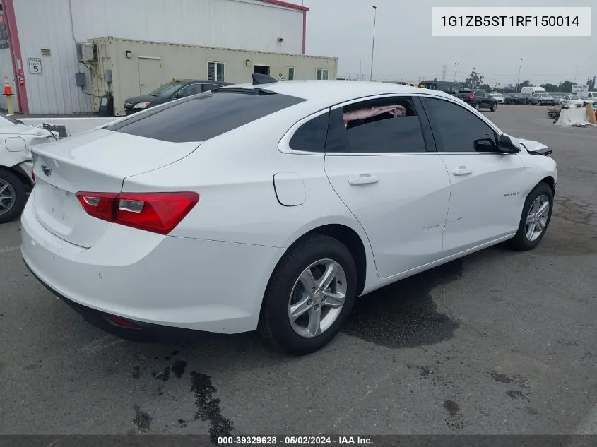 1G1ZB5ST1RF150014 2024 Chevrolet Malibu Ls