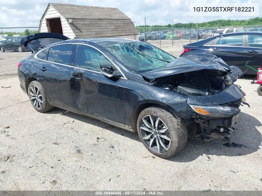 2024 Chevrolet Malibu Rs VIN: 1G1ZG5STXRF182221 Lot: 39446456