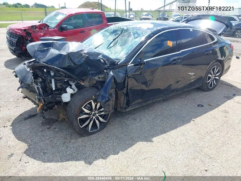 2024 Chevrolet Malibu Rs VIN: 1G1ZG5STXRF182221 Lot: 39446456