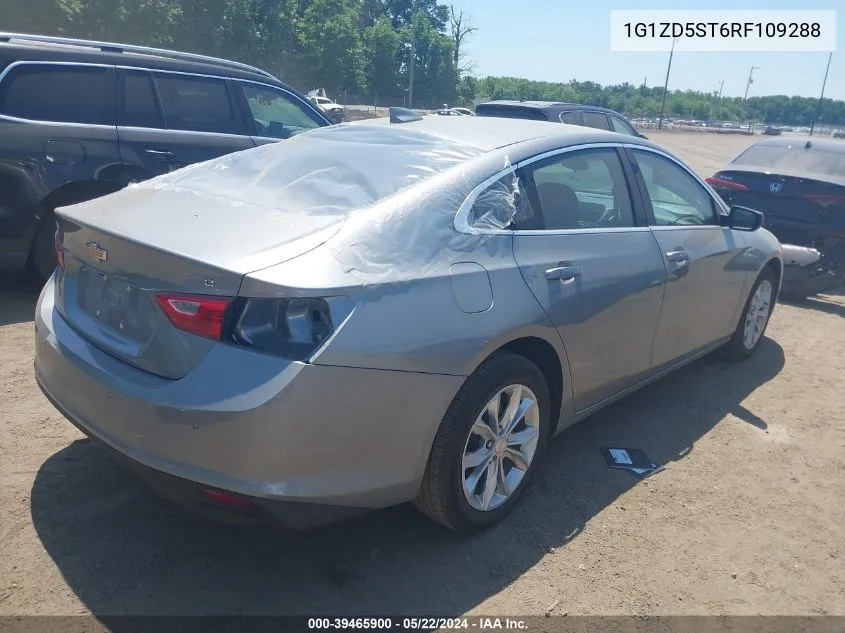 2024 Chevrolet Malibu Lt VIN: 1G1ZD5ST6RF109288 Lot: 39465900