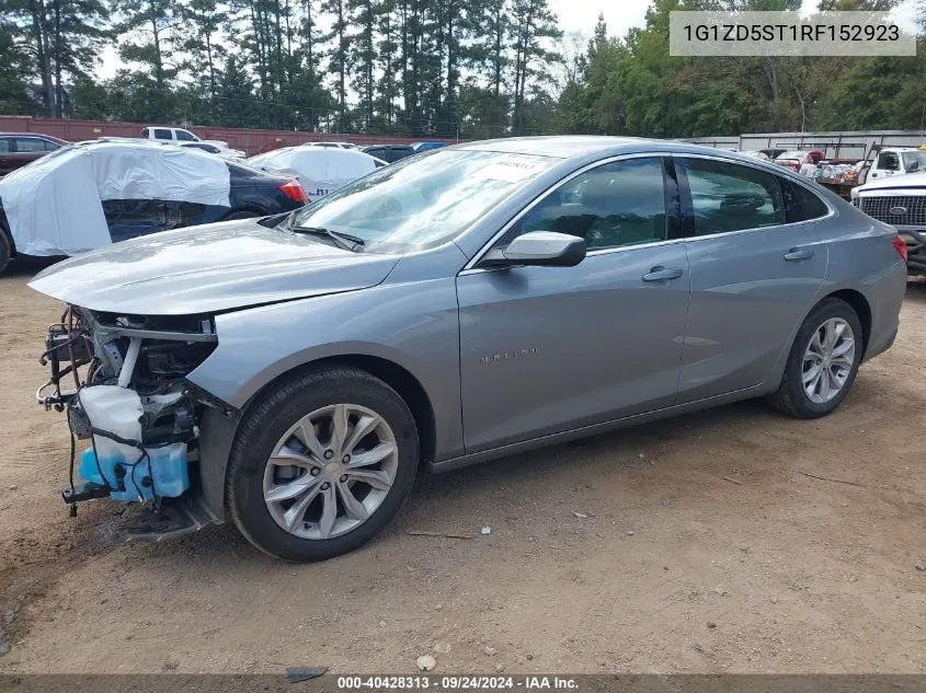 2024 Chevrolet Malibu Fwd 1Lt VIN: 1G1ZD5ST1RF152923 Lot: 40428313